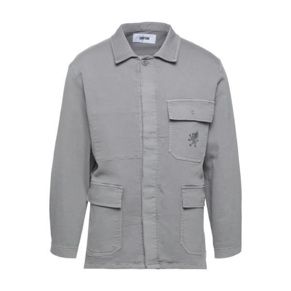 当店限定販売】 グリフォーニ マウロ MAURO Grey Shirt Color Solid 