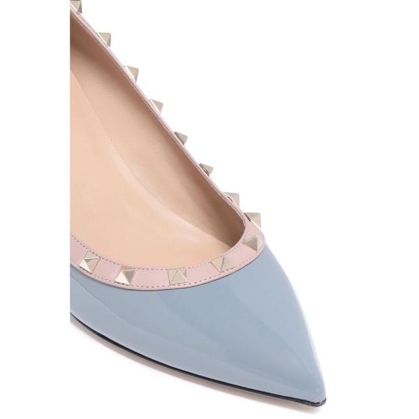 ヴァレンティノ Valentino Garavani レディース パンプス ウェッジソール 商品 シューズ Wedge 靴 Pumps Studded Patent Leather Stone