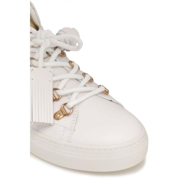 Leather スニーカー トッズ Sneakers シューズ 靴 Tods White Tods High Top 2号店 Fermart シューズ 靴 White レディース Lo Ff23bcfb1d フェルマート