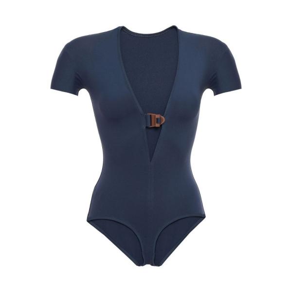エレス Eres レディース ワンピース 水着 ビーチウェア Edge Adjust Buckled Cutout Swimsuit Navy Apaproduction Fr