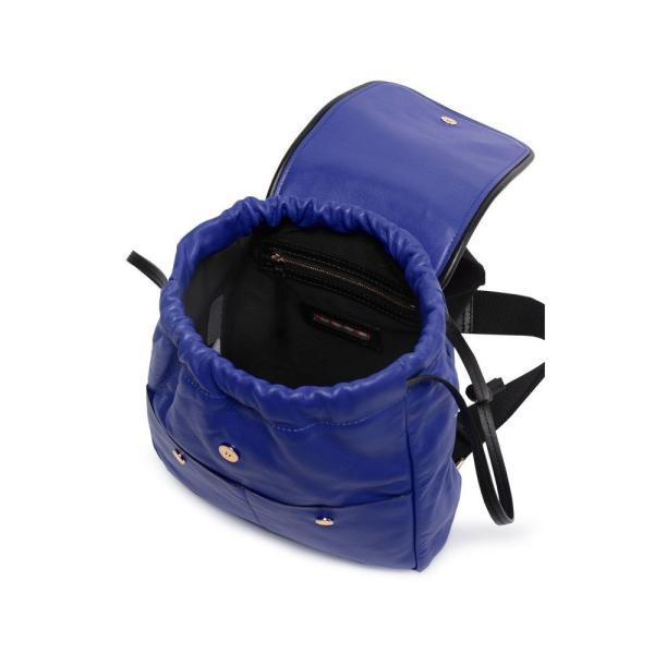 マルニ Marni レディース バックパック リュック バッグ Swing Leather Backpack Royal Blue Prettyfunnyballoons Com