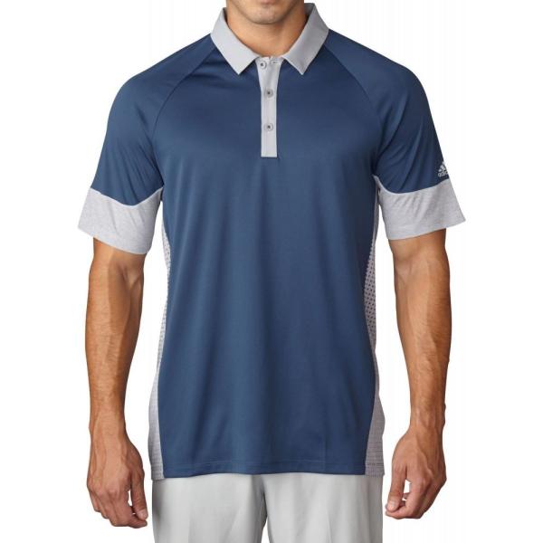 国産短納期 最高級流行 アディダス Mineral Adidas メンズ ゴルフ ポロシャツ トップス Block Climachill Print Block Print Golf Polo Mineral Blue Od5 Ff0a6ee595 フェルマート Fermart 2号店