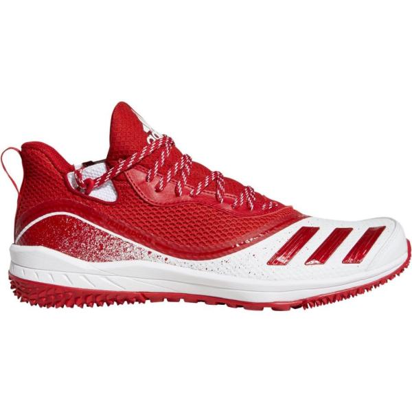 最安 アディダス Adidas メンズ 野球 シューズ 靴 Icon V Tf Baseball Turf Shoes Red White Hg Api Helloguzo Com