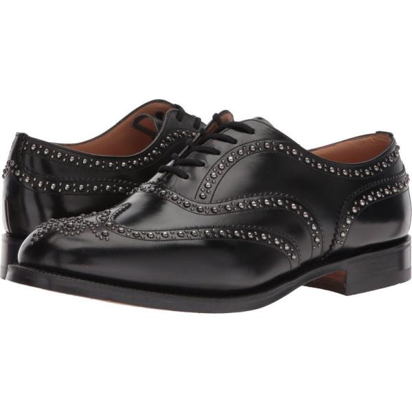 シューズ 靴 Churchs シューズ 靴 Burwood メンズ オックスフォード 革靴 ビジネスシューズ Sh2 3 フェルマート ファッション チャーチ Oxford Black Fermart 2号店