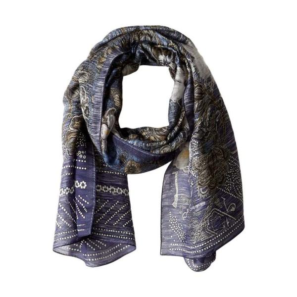 エトロ メンズ マフラー スカーフ ストール マフラー スカーフ ストール X 財布 ファッション小物 170 Floral Scarf Grey メンズ Sh2 401 フェルマート Etro 70 Fermart 2号店 爆売り新品 の