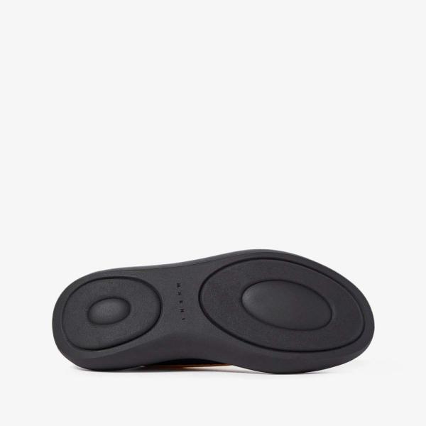 マルニ Marni メンズ スニーカー シューズ 靴 Knit Tube Sole Sneaker Black Lemon Supersport Tn