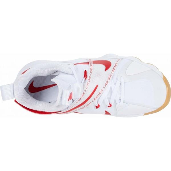 最も優遇のナイキ Nike レディース バレーボール シューズ 靴 React Hyperset White University Red Gum Light Brown 新品大セールの