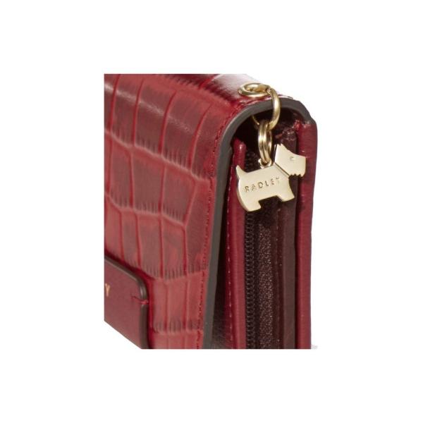London Court Flapover ロンドン Arlington 財布 Croc レディース Medium Court Purse Flapover ラドリー Radley Faux Merlot Sh2 3465 フェルマート Fermart 2号店 最新
