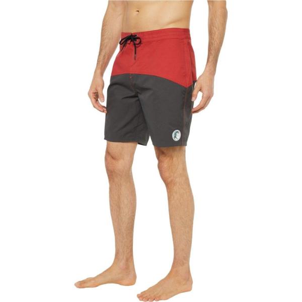 オニール O Neill メンズ 海パン 水着 ビーチウェア Legasea Boardshorts Vintage Red Www Nlqp Com