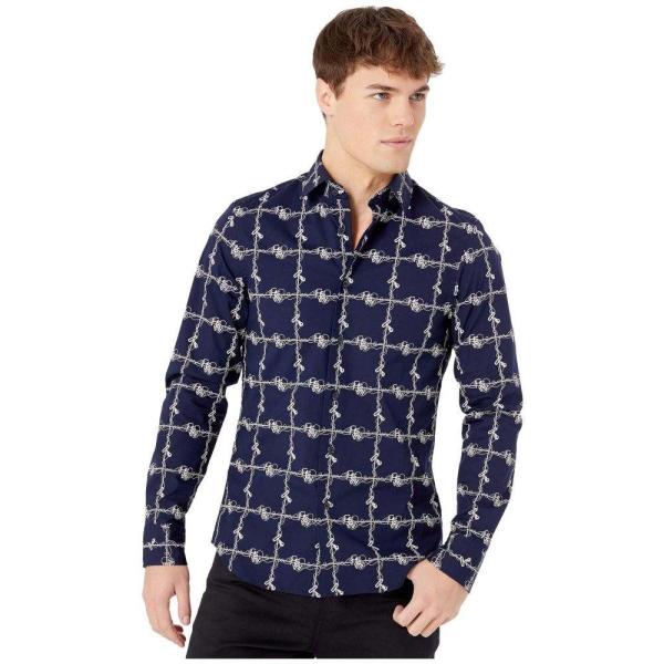 ジースター ロゥ G Star メンズ 大規模セール シャツ トップス Core Super Long Sartho Ao Blue Sleeve Shirt Slim Milk