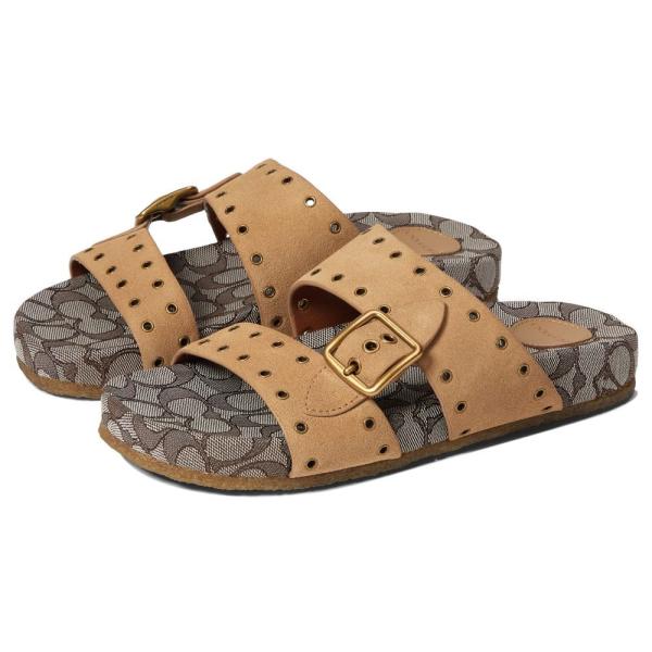 コーチ Coach サンダル シューズ ミュール レディース 靴 当店の記念日 レディース