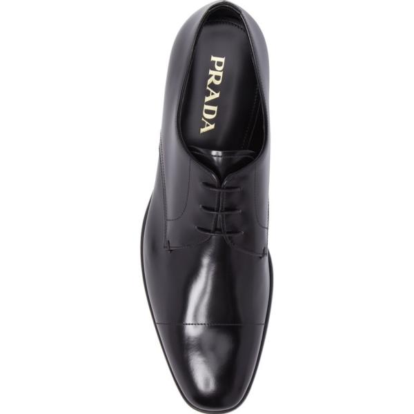 残り１点 サイズ 10us 9uk プラダ Prada メンズ シューズ 靴 革靴 ビジネスシューズ Cap Toe Derby Naturalstonecouncil Org Index Php