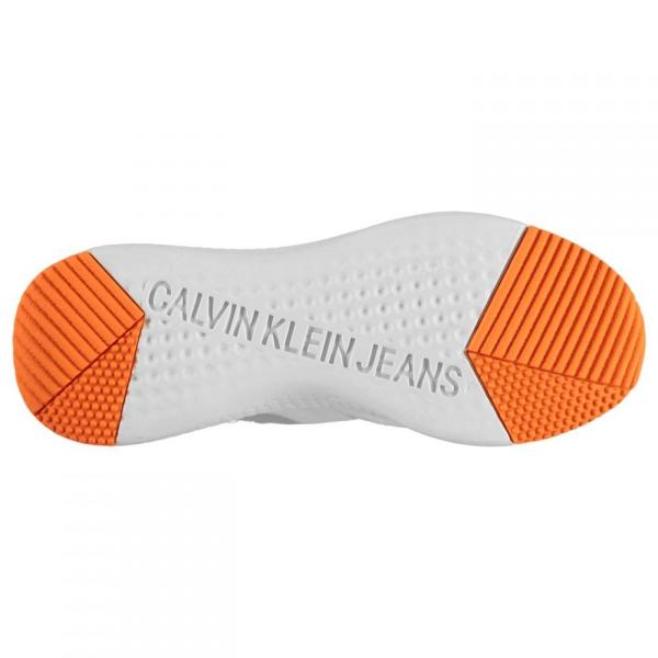 calvin klein jeans nylon trainers
