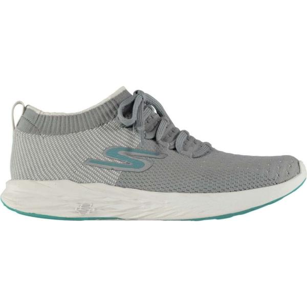 スケッチャーズ Skechers レディース ランニング・ウォーキング シューズ・靴 GoRun 6 Running Shoes Grey/White