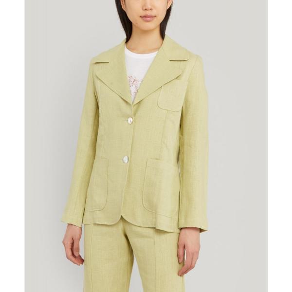 ウール Linen パロマ ジャケット Wool Linen Dallas ウール アウター レディース Paloma スーツ ジャケット Blazer Ap3 Ff66aab231 フェルマート Fermart 3号店 新品本物