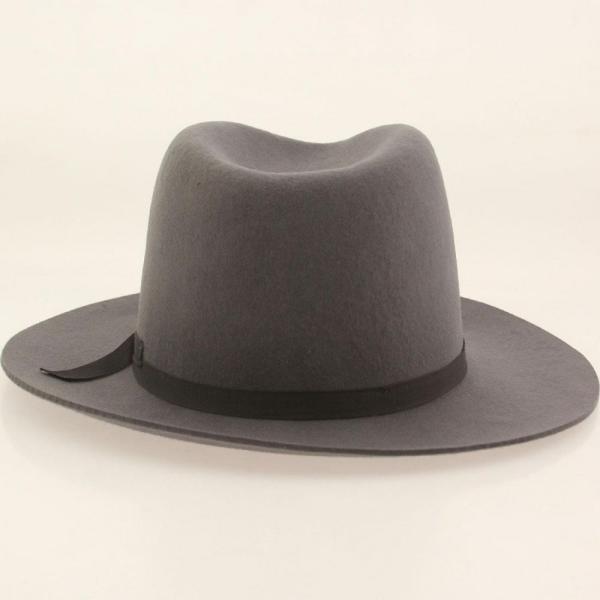 ブリクストン ユニセックス ハット 帽子 Brixton Manhattan Fedora Hat Gray Light Www Breaking9to5 Com