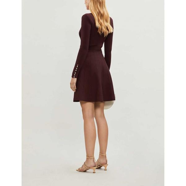 日本最大級メーカー直販 Sandro Brown レディースファッション ワンピース ドレス ワンピース Fermart ファッション Ap5 381 フェルマート サンドロ レディース Dress H19otane サンドロ 3号店