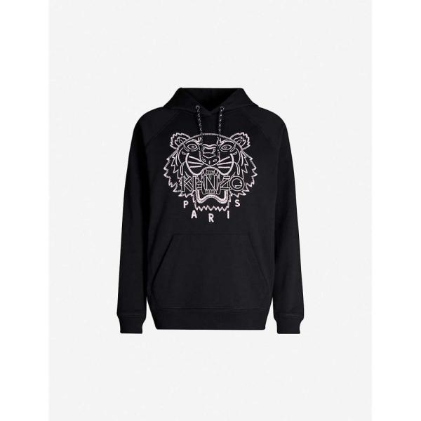 スウェット トレーナー Kenzo ケンゾー Cotton Jersey ファッション レディース トップス Black Sweatshirt トップス Graphic Print