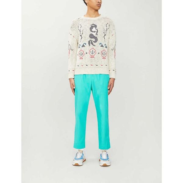 ケンゾー Kenzo メンズ ボトムス パンツ Drawstring Tapered Cotton Shell Trousers Mint Blog Novasafra Com Br