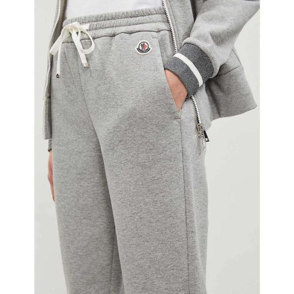 スウェット ジャージ Moncler ジャージ スウェットパンツ レディース Cotton Jersey ボトムス パンツ Marl Pattern Jogging モンクレール Bottoms Fermart ボトムス パンツ Jogging Grey Ap5 057 フェルマート 3号店 即納最大半額