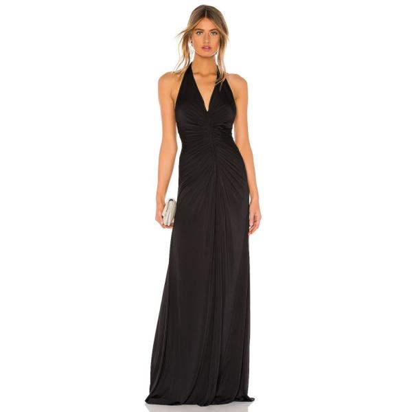 ネット限定短納期 ジル スチュアート Jill Jill Stuart レディース パーティードレス ワンピース ドレス Ruched Gown Black 卸し売り購入