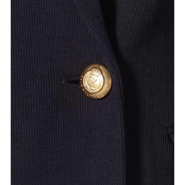 ralph lauren knit double breasted blazer