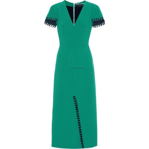 まとめ販売 ムレ Roland ファッション ワンピース ドレス Fortana Fortana レディース Wool Dress Dress Hb4 P ローラン Crepe ワンピース ローラン Mouret 全てのアイテム