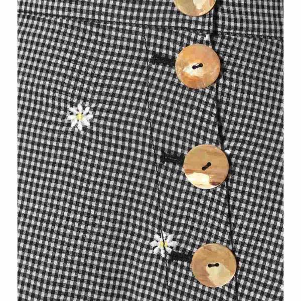 レジーナ ピヨ Rejina Pyo レディース スカート Ella Checked Cotton Blend Skirt Black Daisy Pymr Go Th