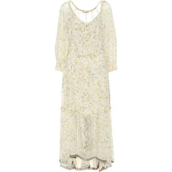 Schumacher ワンピース シューマッハ Dress Flowering レディース Dorothee Fragile Flowering ドロシー レディース ワンピース ドレス Floral Maxi Dress Yellow Wallpaper Hb4 P フェルマート Fermart 3号店