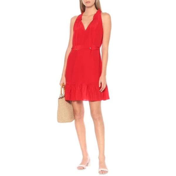 ハイジ ワンピース クライン Heidi レディース Klein レディース ワンピース ワンピース ドレス Pampelonne Silk Klein Minidress Red Hb4 P フェルマート Fermart 3号店
