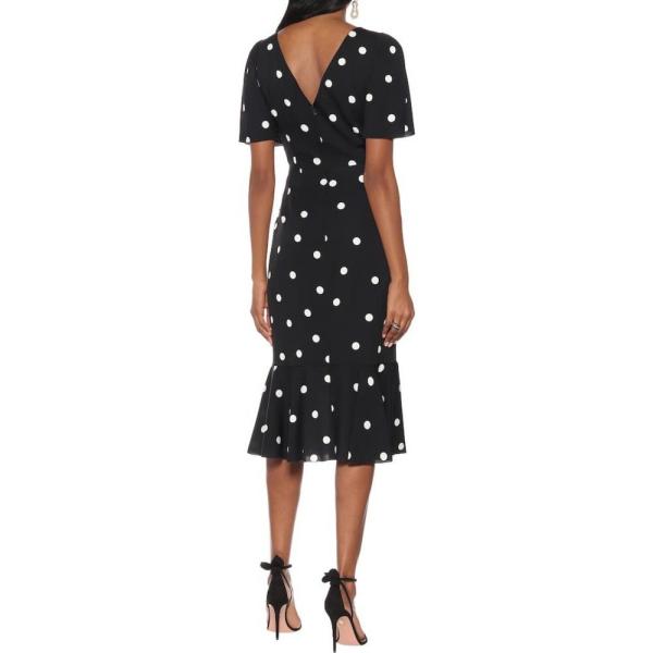 Pois Nero Gabbana Hb4 P フェルマート レディース Silk Charmeuse Dress Silk Charmeuse Midi レディース o Polka Dot Fdo Dolce ミドル丈 ワンピース Dress Fermart 3号店 ワンピース ドレス ドルチェ ガッバーナ