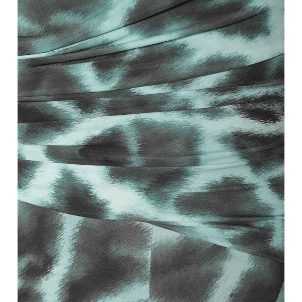 気質アップ ロベルト カヴァリ Roberto Cavalli レディース ワンピース ワンピース ドレス Animal Print Jersey Dress Sage 高質本物注文割引