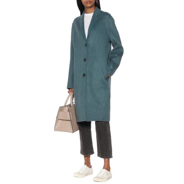 アクネ ストゥディオズ ファッション Acne Studios レディース コート その他コート レディース アウター Wool Coat Teal Blue Melange Hb4 P フェルマート Fermart 3号店