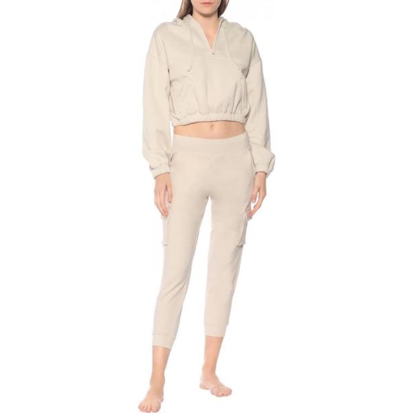アローヨガ Alo Yoga レディース パーカー トップス Stadium Cotton Blend Hoodie Bone Prettyfunnyballoons Com