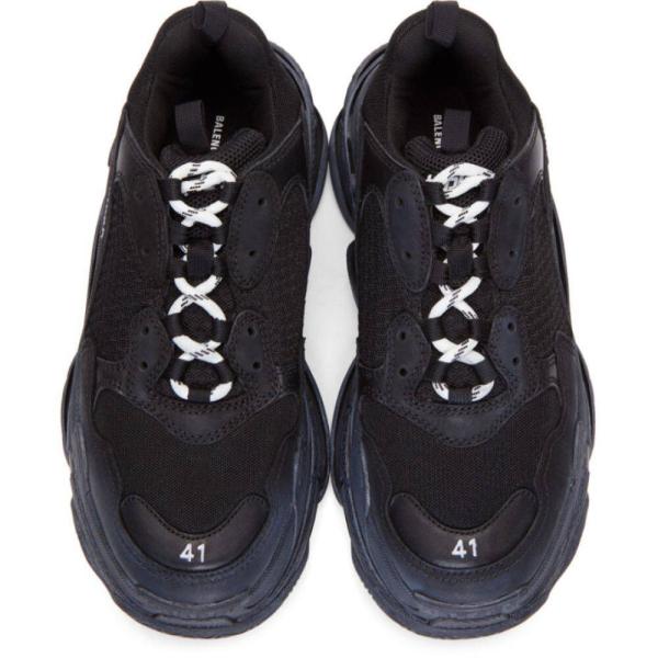 バレンシアガ Balenciaga メンズ スニーカー シューズ 靴 Black Triple S Sneakers Buyee Servis Zakupok Tretim Licom Buyee Pokupajte V Yaponii