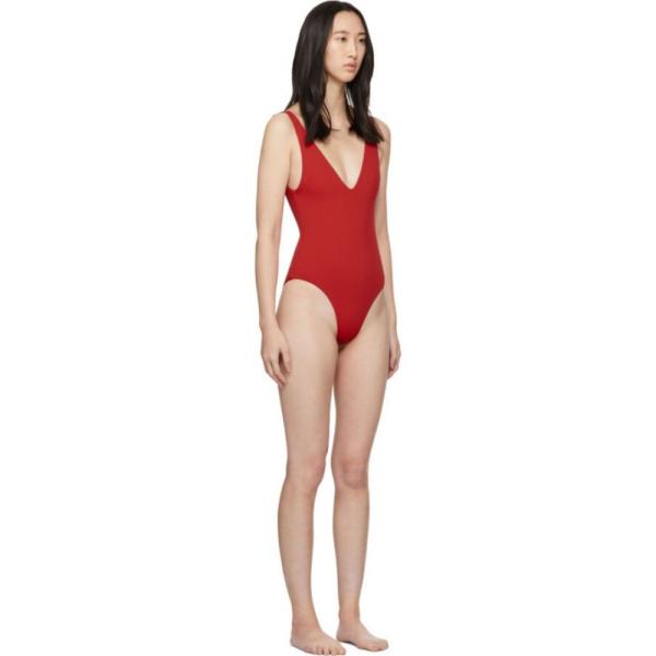ハー ライン Her Line レディース ワンピース 水着 ビーチウェア Ssense Exclusive Red Ester One Piece Swimsuit Thecharlienoble Com
