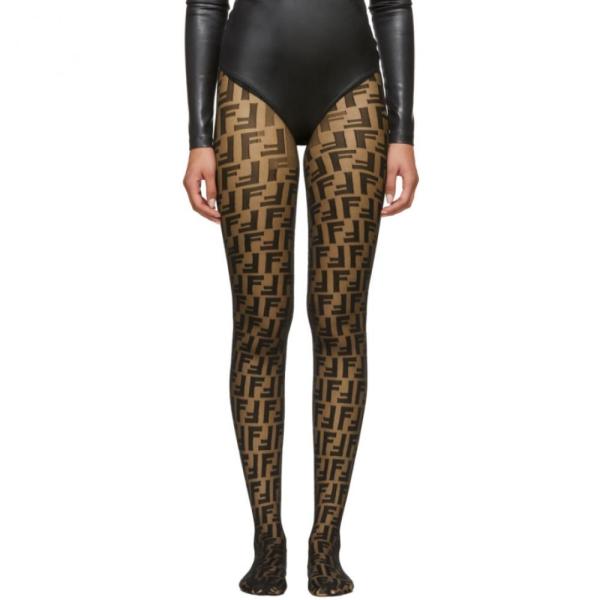 black forever fendi tights