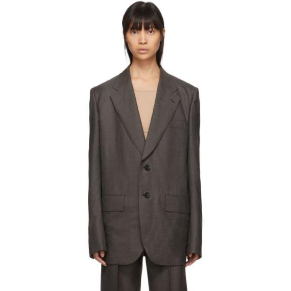 初回限定 新規購入ランキング1位 ジュンヤ ワタナベ レディース Junya ジュンヤ Watanabe レディース スーツ ジャケット アウター Grey Oversized ジャケット Sharkskin Blazer