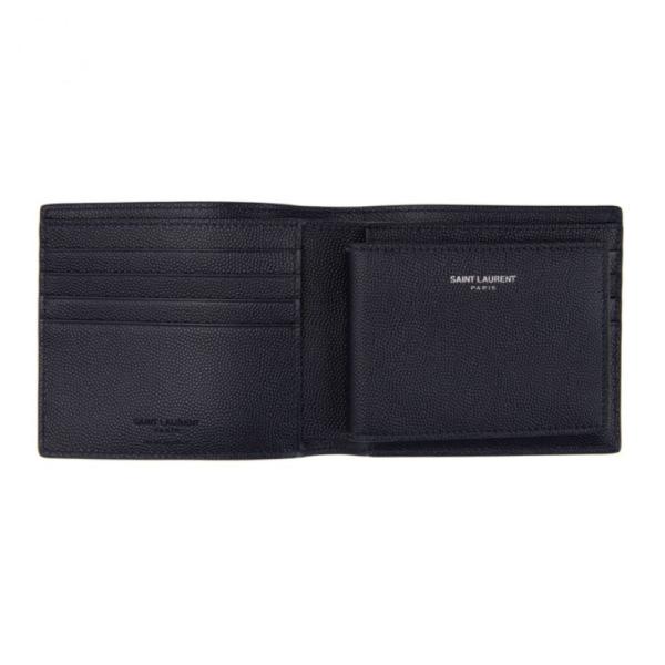 Laurent メンズ Saint Navy Removable サンローラン Removable ファッション Panel 財布 イヴ Fermart 財布 Wallet Notte Hc m フェルマート 3号店