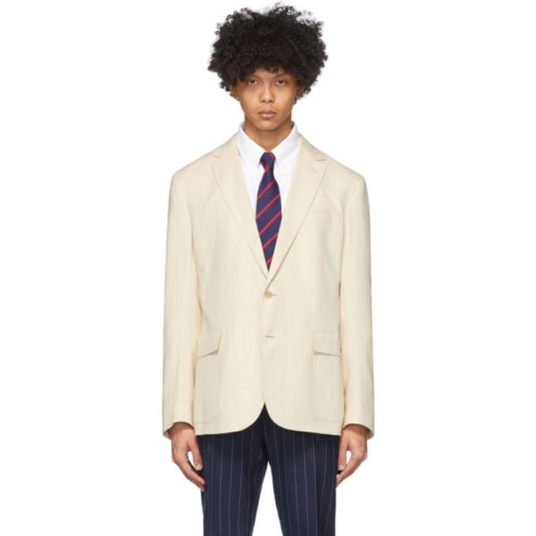 ラルフ ローレン Ralph Lauren 5 大好評 Purple Label メンズ スーツ Beige Blazer Twill Cream ジャケット Hadley アウター