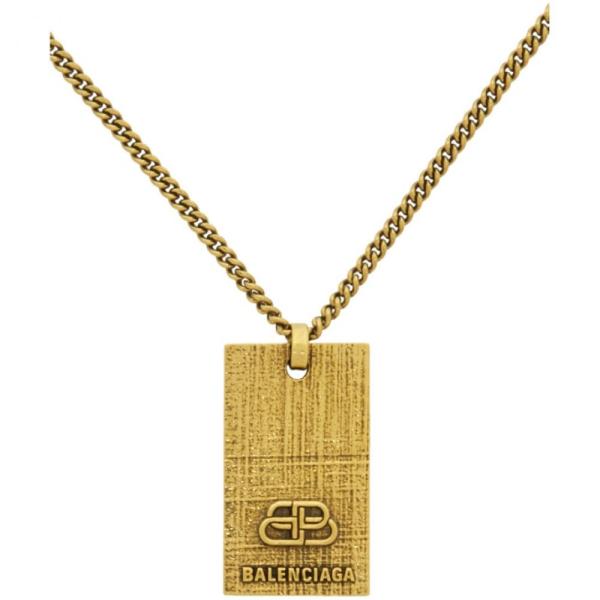 バレンシアガ Antique Balenciaga メンズ Gold ネックレス ジュエリー アクセサリー Gold Necklace Necklace Antique Gold Hc 1342m フェルマート Fermart 3号店