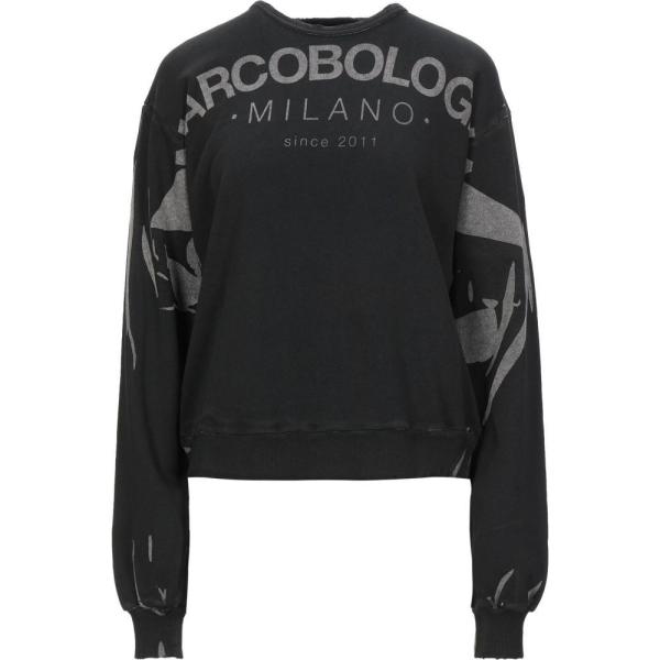 新品 取寄品 レディース マルコボローニャ トップス スウェット トレーナー Sweatshirt Marco Bqksv322 Black Bologna 販売新販売 Www Kalahariholdings Com