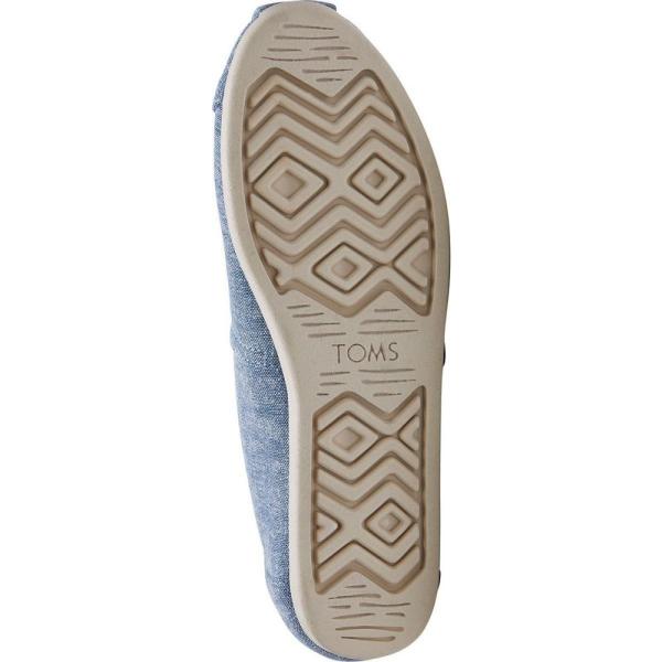 トムス Toms レディース エスパドリーユ シューズ 靴 Alpargata Chambray Espadrille Shoe Blue Jsonic Ca