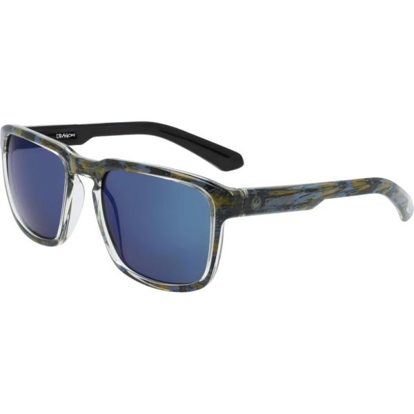 ドラゴン メンズ サングラス アイウェア アクセサリー Dragon Wilder Sunglasses Matte Black LumaLens  Blue Ion 【おまけ付】