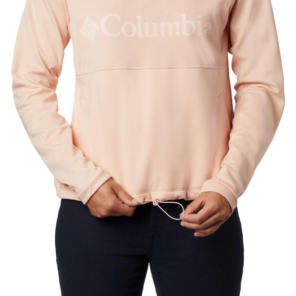 コロンビア Columbia レディース スウェット トレーナー トップス Windgates Crew Sweatshirt Peach Cloud Muhammadtafrikan Sma13smg Sch Id