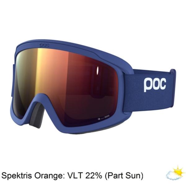 ポック POC メンズ スキー・スノーボード ゴーグル Ospin Clarity Goggles Lead Blue/Spektris Orange