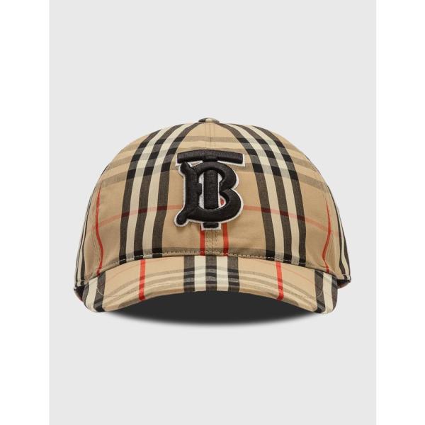 バーバリー Burberry メンズ キャップ 帽子 Monogram Motif Vintage Check Baseball Cap  Archive Check