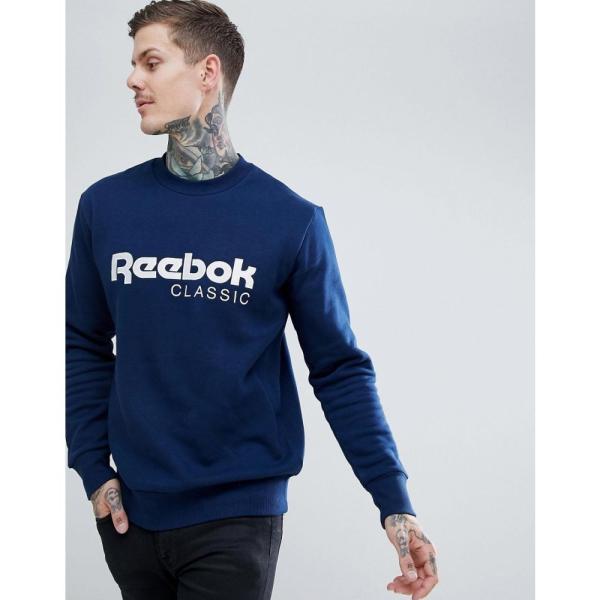 リーボック メンズ スウェット トレーナー トップス Classic Logo Sweatshirt In Navy Cz0302 Navy Viaprodesarrollo Edu Py Index Php