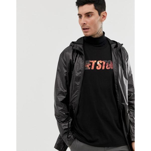 安い激安 エイソス Asos Design メンズ コート アウター Parka Jacket In High Shine Black Black Ap フェルマート Fermart 1号店 同時購入特典付き Cosmofilms Com
