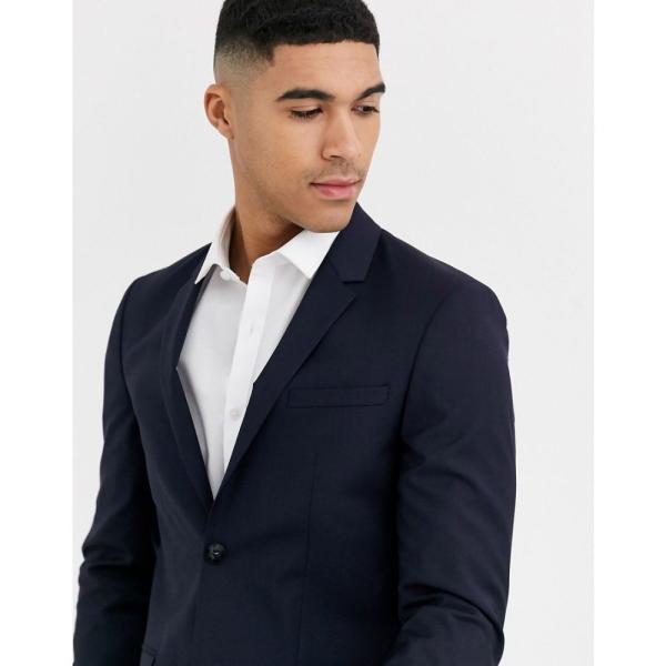 激安特売 カルバンクライン Calvin Klein メンズ スーツ ジャケット アウター Refined Refined ネイビー Wool Navy Suit Suit Jacket ネイビー Ap フェルマート Fermart 1号店 絶品